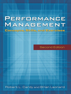 cover image of Performance Management